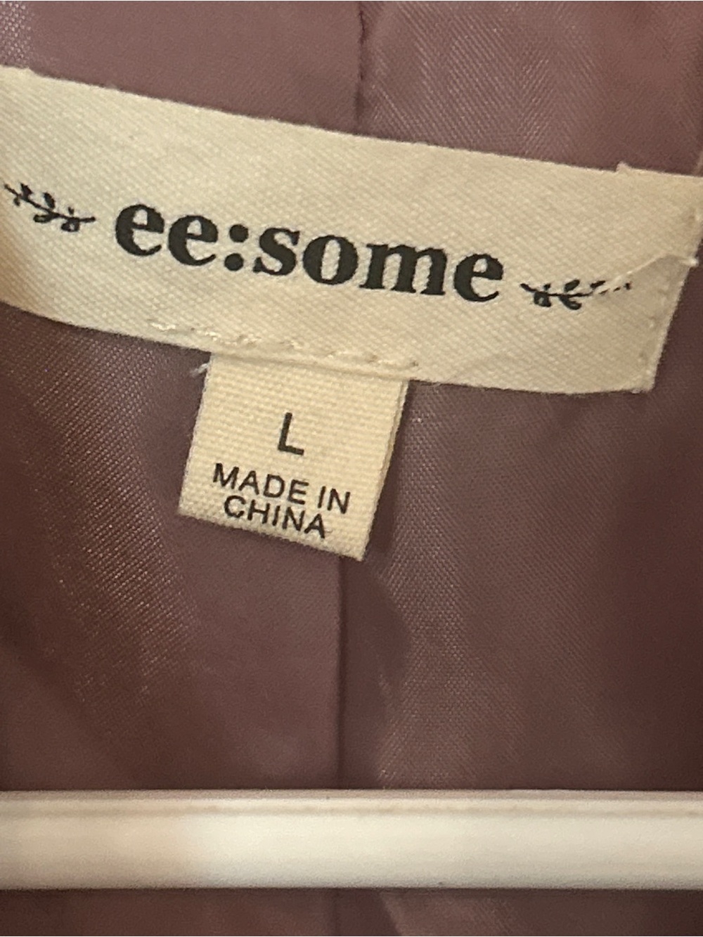 eesome Faux Fur Zip Jacket in Mauve Brown - Picture 4 of 11